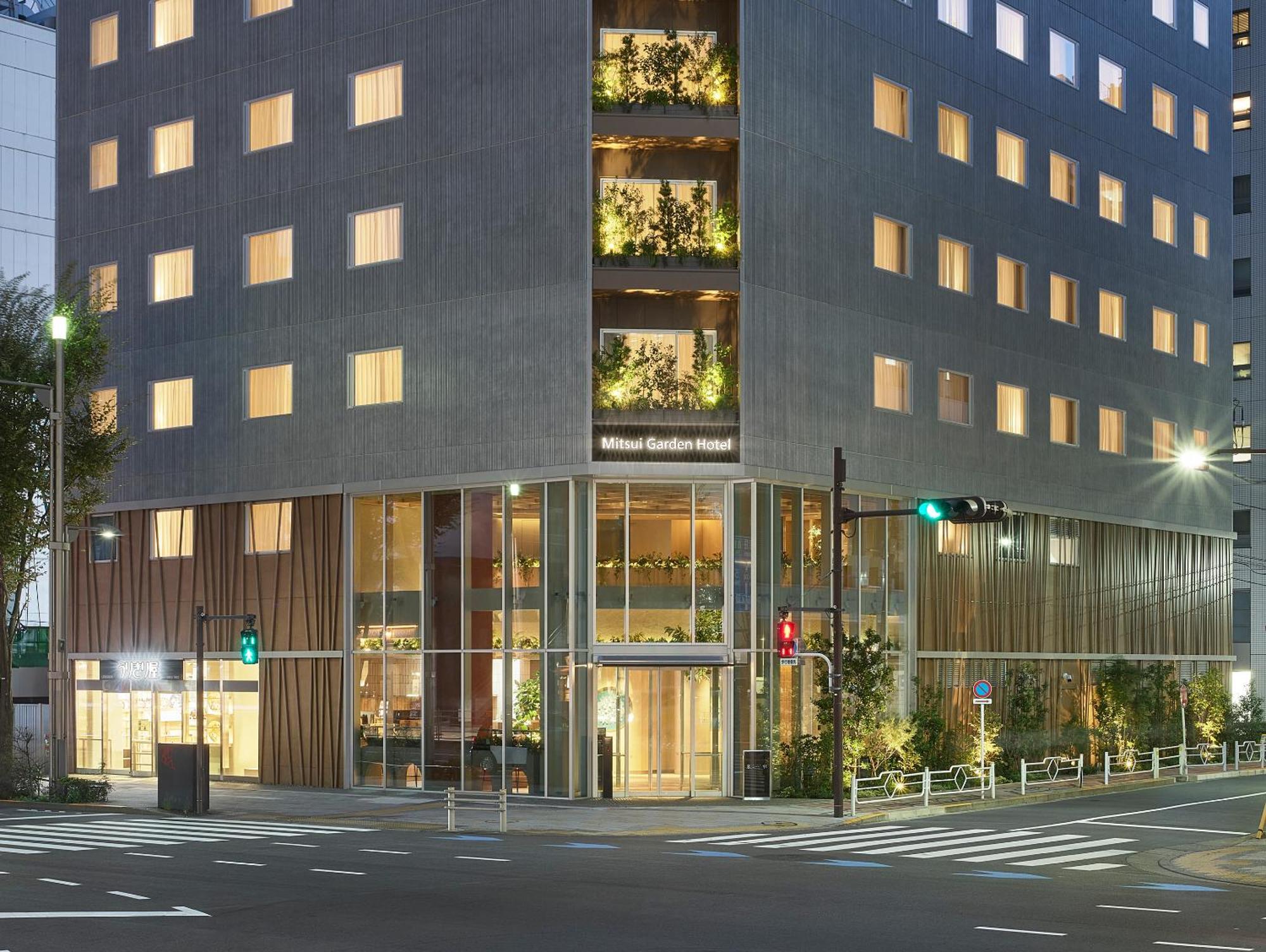 Mitsui Garden Hotel Ginza Tsukiji Tokio Exterior foto